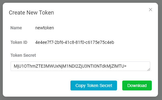 Create New Token