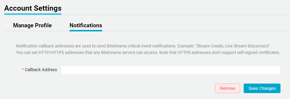 Notifications