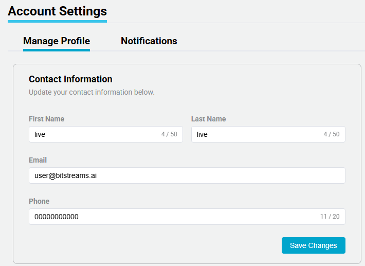 contact information