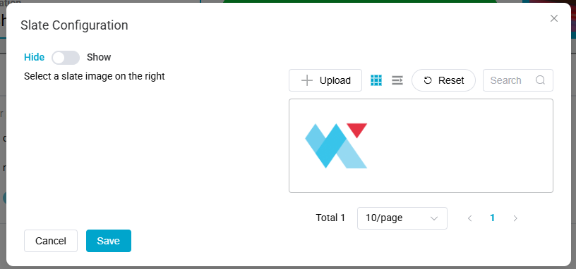 slates-dialog-box
